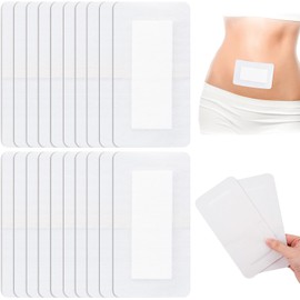 20 Stück Wundpflaster 10 x 20 cm, Selbstklebender Wundverband mit sanfte Haftung Saugfähig Weich, Einzeln Verpackt