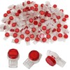 IDC Connector LUORNG 100PCS Red Clear Data Phone Wire Butt