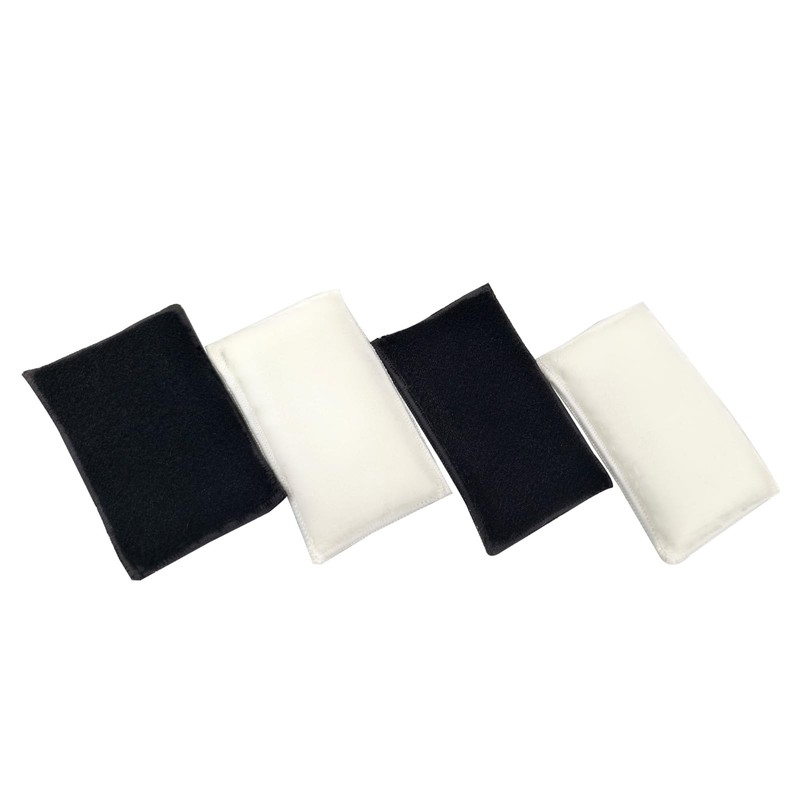 4PCS Scrub Ninja Auto Detailing - Car Interior Scrubbing Sponge