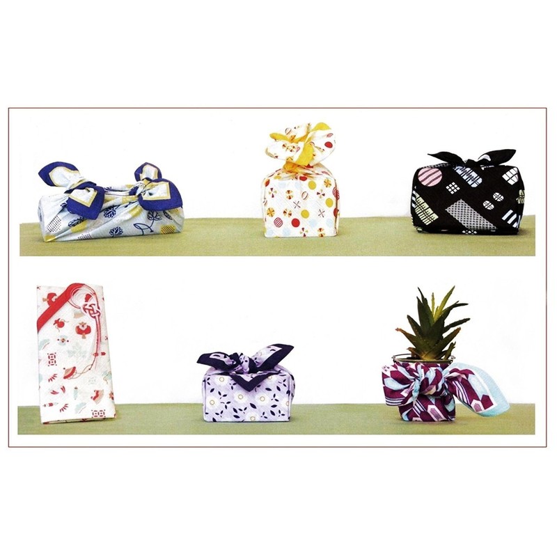 Kenema Japanese miscellaneous goods Hand printed small furoshiki wrapping cloth
