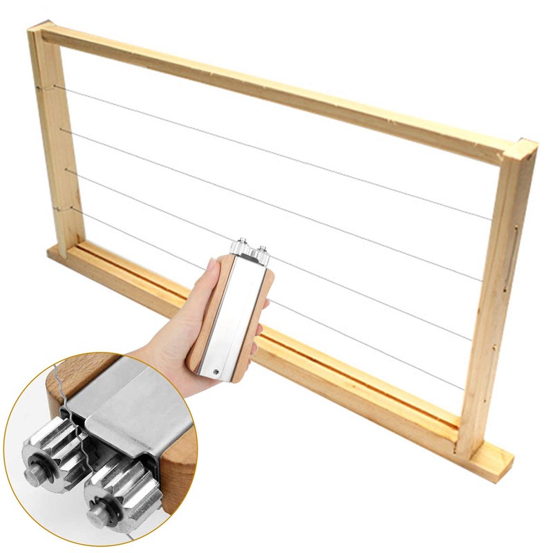 Jubaopen 1 Piece Beekeeping Hive Frame Tool Cable Tensioner Wire