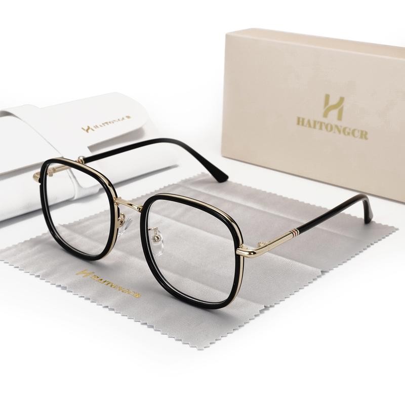 HAITONGCR-Square reading glasses with high value and versatile for men