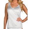 Shadowline Women's Princess Wide Strap Camisole 2410, White, 32