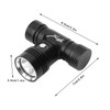 Waterproof LED Diving Headlamp Underwater High Brightness Head Light for