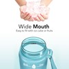 Hyeta 32oz Water Bottles with Straw - Stay Motivated and