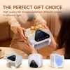 Okasiuv UV LED Nail Lamp with UV Gloves,Magnetic Metal Mirror