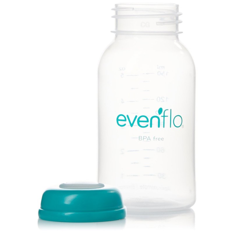 Evenflo Milk Collection Bottles,5oz,(4-Pack)