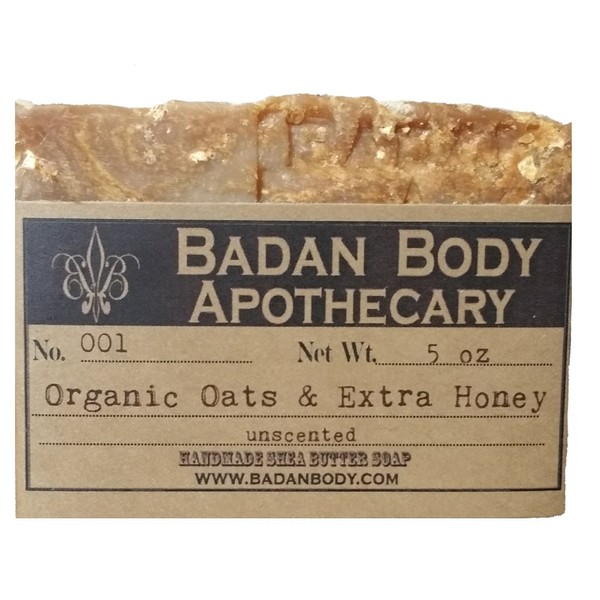 Badan Body Organic Oats and Raw Manuka Honey Handmade Sensitive