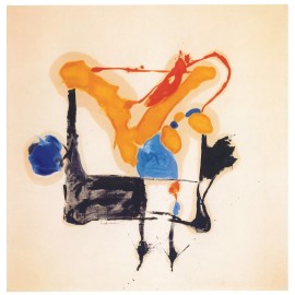 Orange Breaking Through : Helen Frankenthaler : Archival Quality Print