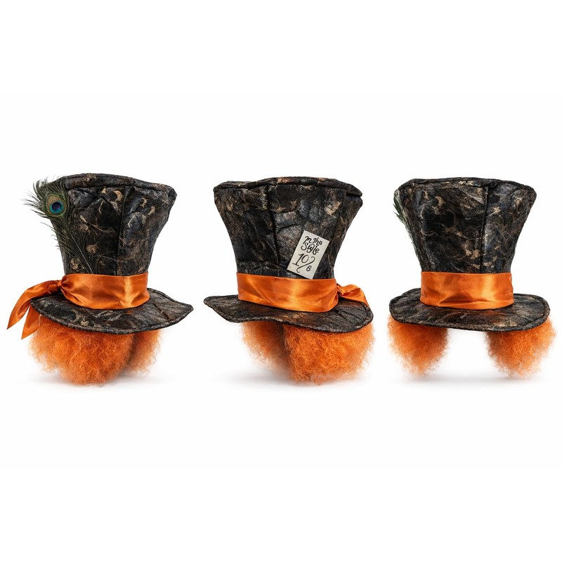 The Dragons Den Adults Mad Hatter Top Hat Wonderland Fancy