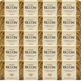 Rice Day 라이스데이 쌀비누 윤 90g 24개 [라이스데이 청 100g x 24개] Rice Day Rice Soap Yoon 90g 24 pieces [Rice Day Cheong 100g x 24 pieces]