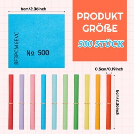 Clabby Pack of 500 Loose Tombola Numbered 1-500 Rivets Roll Loose 60 x 60 mm Colourful Mixed Winning Loose Tombola with Numbers for Garden Party Festivals Annual Tombola Club Festival