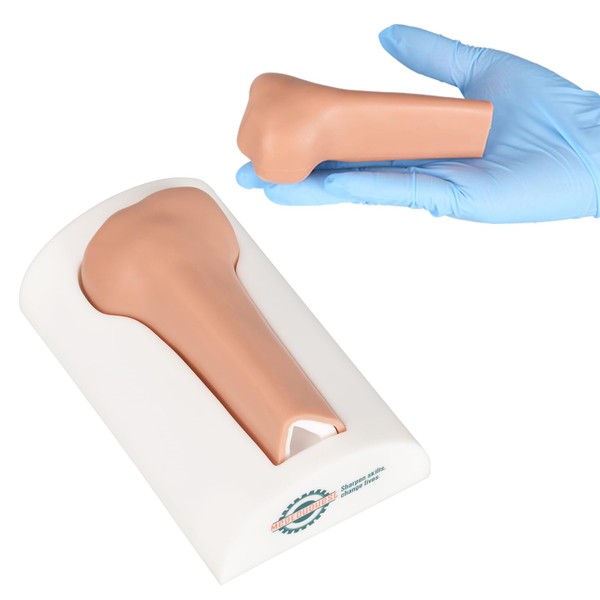 MedEduQuest Intraosseous (IO) Access Trainer, Pediatric Intraosseous (IO) Tibia Trainer,