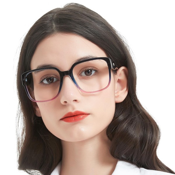 MARE AZZURO Oversized Reading Glasses 1.5 Women Fashion Readers 1.00