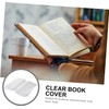 20 Forros Adhesivos Transparentes Para Libros 13.38X9.84In Películas Protectoras Impermeables