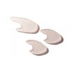 GelX All Gel Toe Separator Medium (2nd/3rd or 3rd/4th Toe) -2 in Each Pack- Clear, Discreet & Moisturises