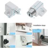 2pcs Sliding Door Window Lock Sliding Patio Lock Window Door