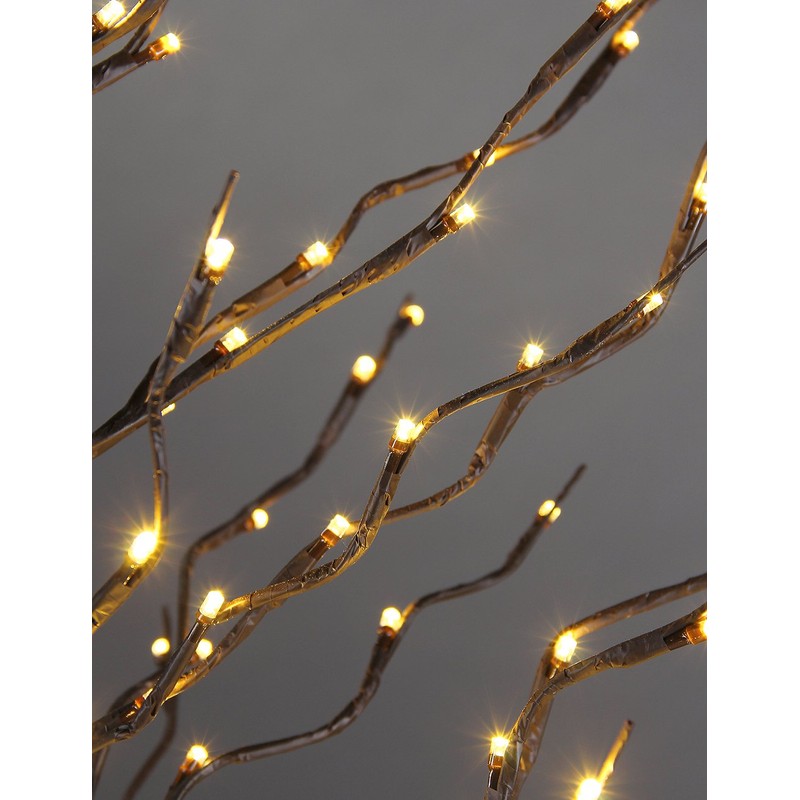 Lightshare 3Ft 112L Lighted Star Light Tree, Bright Warm White,
