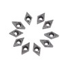 Qiilu 10pcs CNC Inserts CNC Carbide Blades Carbide Carbide Rhombic