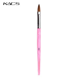 KADS Acrylic Nail Brushes 10pcs 8# Kolinsky Brush Nail Art Pen Nail Art Tools (8#)