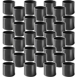 HNYYZL 22mm Chair Leg caps Rubber 32Pcs, Chair Leg Floor Protectors,Folding Chair Leg caps,Floor Protectors for Chairs,Table Leg caps,Anti-Slip, Black