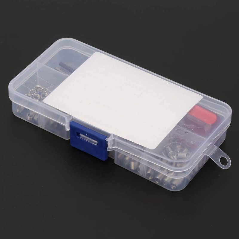105 Pieces Thread Inserts Repair Kit with Tools Stainless Steel