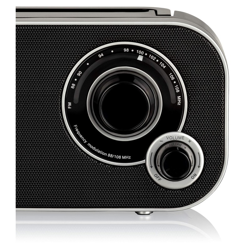 Roadstar TRA-2235 Portable Radio with Headphone Jack (FM, Mono Broadband