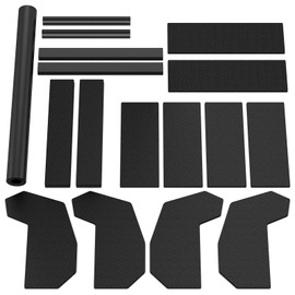 Hardtop Foam Blocker Seal Kit for Jeep Wrangler JK Unlimited 2007-2017，Replaces PN# 68026937AB，OE style 17 Pieces Set