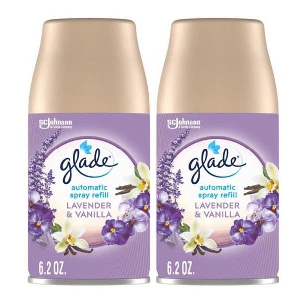 S C Johnson WAX 71776 "Glade" Lavender Vanilla Automatic Spray Refill - 6.2 Oz