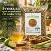 Xenivalle Zacate Limon 500g Natural para Infusiones, Ts, Mezclas Herbales