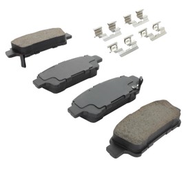 QUALITY-BUILT Work Force Semi-Metallic Rear Brake Pads (1002-0995M) Compatible with Toyota Sienna 2004-2010