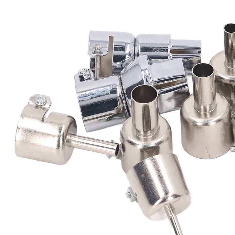 12Pcs Hot Air Gun Nozzle with Locking Screw Heat Gun