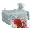Organza Bags,Organza Bags Large,Jewellery Bags,10 * 15 Grey,Organza Gift Bags