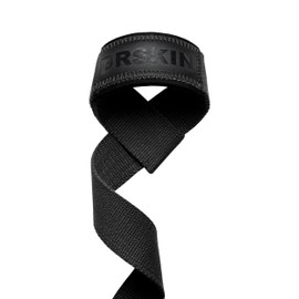 DRSKIN Lifting Straps for Weightlifting Lifting Wrist Straps 26 inch Deadlift Bodybuilding Powerlifting Strength Training Workouts Gym Neoprene Cushioned Cotton (Srtap-khaki)