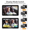 Itomoro Rear Facing Mirrors, 2 Kids Baby Car Camera, 7''