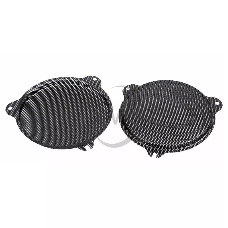 Unbranded Black Mesh Speaker Grill Cover for Harley Touring Electra