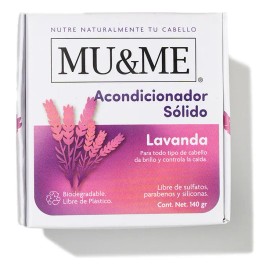Acondicionador Solido Mu&me Lavanda 140gr