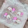 Hintokki Gungdi handmade nail tips - Oval XL / 힌토끼