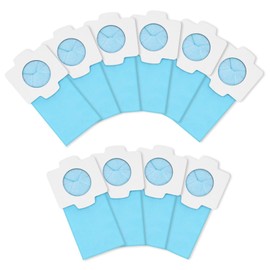 BRIOTA 10 sacchetti per aspirapolvere Makita, riutilizzabili antibatterici, accessori Paper Pack, per Makita DCL182, CL107, CL072, CL102, BCL142, BCL182
