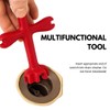 Juglok 4 - sided pop - up drain filter wrench,