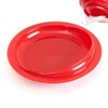 pekokavo Spill Proof Scoop Plate with Non-Skid Suction Base, 9.2"