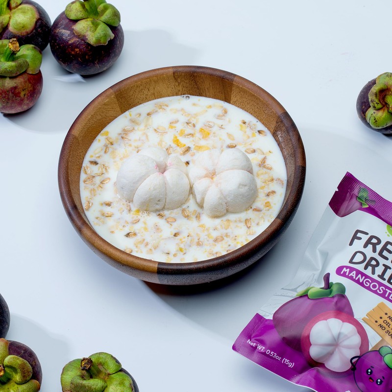 Thappy Fruit Freeze-Dried Mangosteen - No Additives, Oil-Free, No Sugar