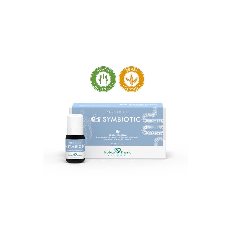 Prodeco Pharma Probiotic+ Gse Symbiotic 10 Flaconcini
