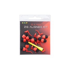 ESP Carp Fishing Zig Alingner Kits 10 Per Pack (Red)