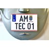 TEICO Single part Austria cover plate for cars, 2-line, number