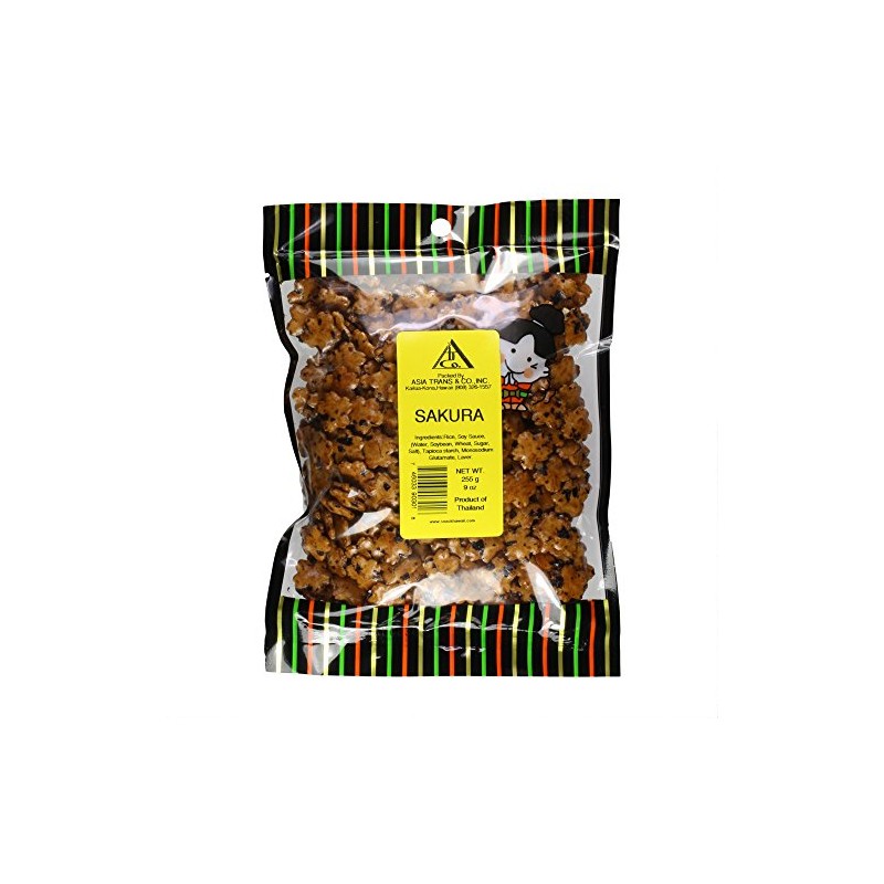 Sakura Arare Rice Crackers, 7 Ounce