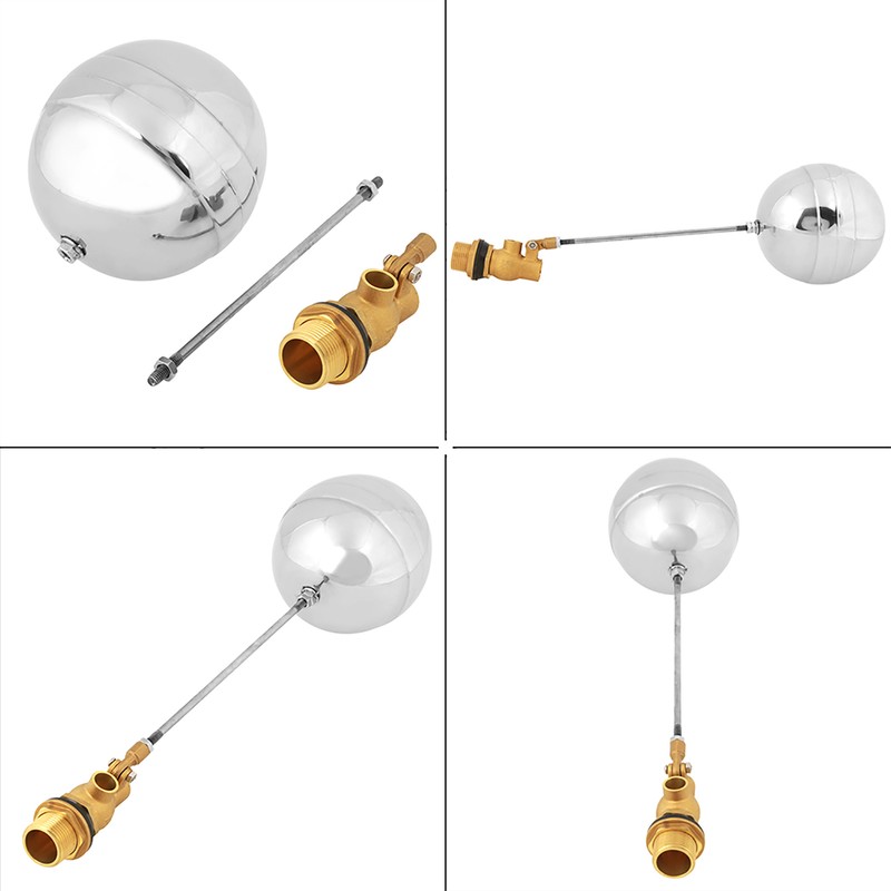 G3/4" DN20 Male Thread Water Sensor Float Adjustable Stainless Steel