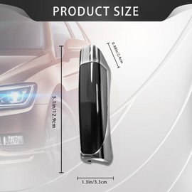 Lyxheth Car Handbrake Cover, Brake Covers for Cars, ABS Anti-Scratch Wear-Resistant Protective Cover with Comfortable Grip, Car Decor Accessory Handbrake Grip Cap Fit Most Cars (Bright Black)