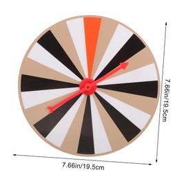 BESPORTBLE DIY Fortune Rotating Game Wheel Lightweight Spinning Prize Wheel for Party Props Raffle Games and Home Entertainment for Events and Exhibitions
