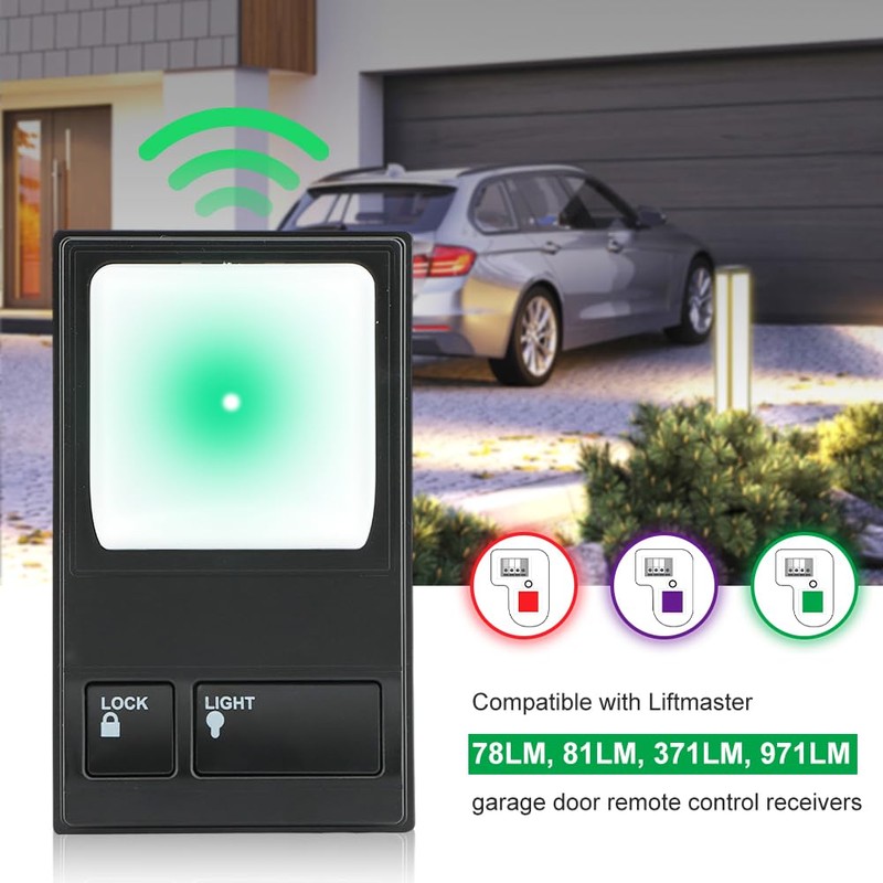 Garage Door Wall Button, Garage Door Opener Control Panel, Multifunction